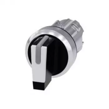 Siemens 3SU1052-2BM60-0AA0 elektrinis pavaras, juodas, metalinis