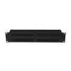 Kabelių organizatorius stelažinis 19 inch 2U LANBERG AK-1705-B, juodas