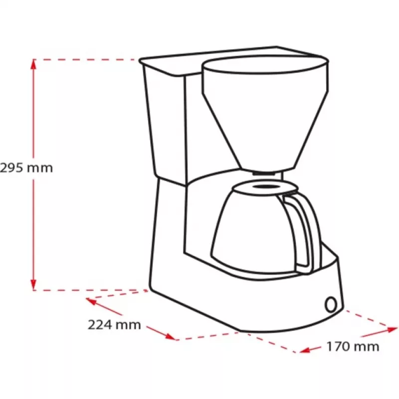 MELITTA Easy Top filtravimo mašina