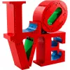 LEGO ART 31214 LOVE – Statomas pop meno modelis