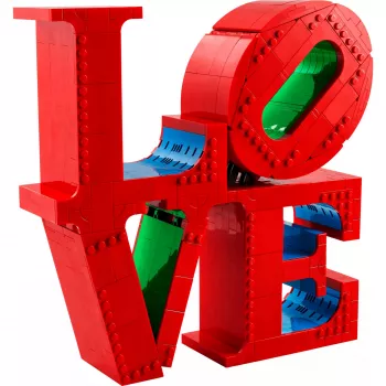 LEGO ART 31214 LOVE – Statomas pop meno modelis