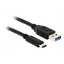 USB laidas DeLOCK 0,5 m USB 3.1-C / USB 3.1-A