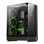 Gamemax T20 BK korpusas | M-ATX | Juodas | Be maitinimo šaltinio