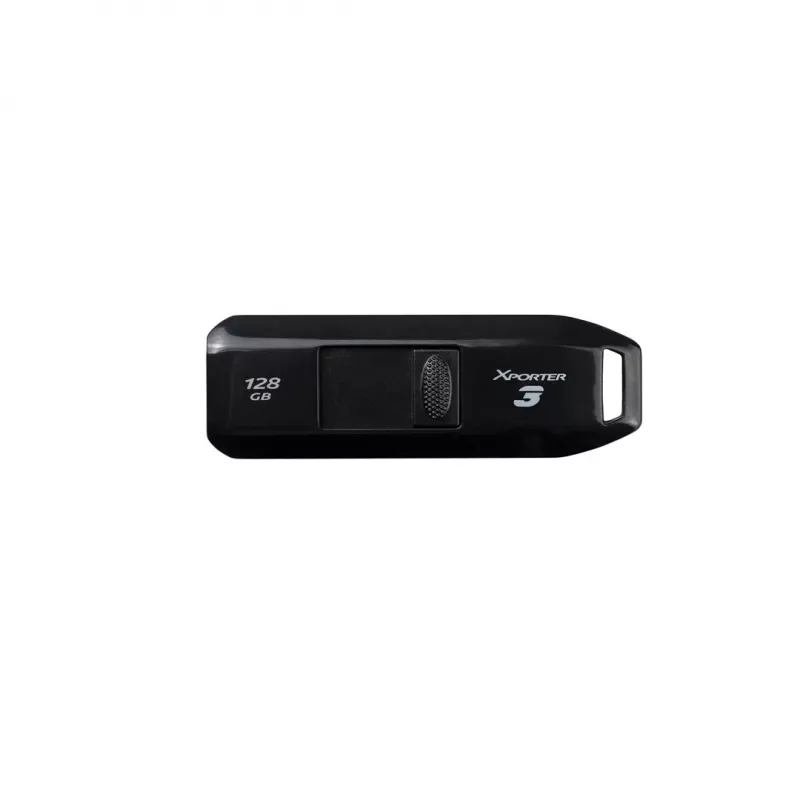 USB atmintukas PATRIOT Xporter 128 GB USB Type-A 3.2 Gen 1 (80 MB/s) slankiojantis juodas