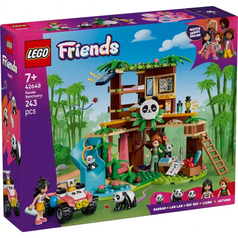 LEGO FRIENDS 42648 Pandų prieglauda Gyvūnų priežiūra