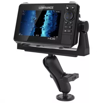 RAM Mounts laikiklis jūrinei elektronikai RAM-111U, aliuminis, juodas