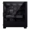 Phanteks XT Pro grūdinto stiklo šoniniai dangteliai - juodi
