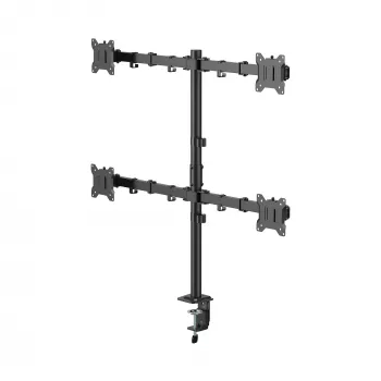 Sbox LCD-352/4-3 stovas keturiems monitoriams (17-32 col., 4x10 kg, VESA 100x100)