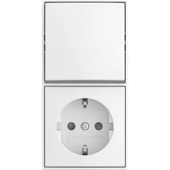 BUSCH JAEGER Kombinuotas svirtinis jungiklis 2601/6/20 EAPBJ-524 (2TKA00005536)