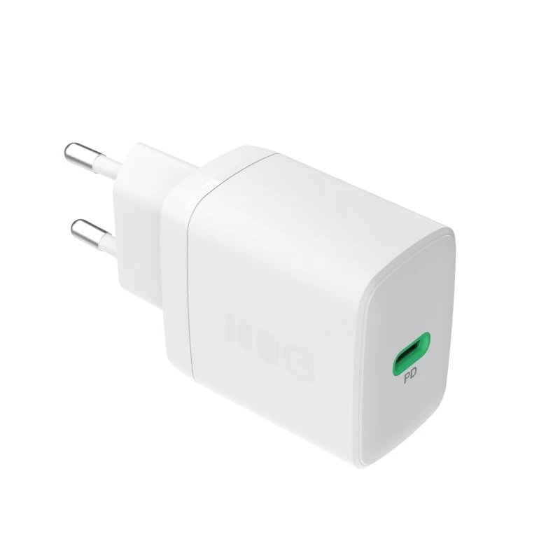 Green Cell PowerSource Solo30 30W USB-C maitinimo adapteris baltas