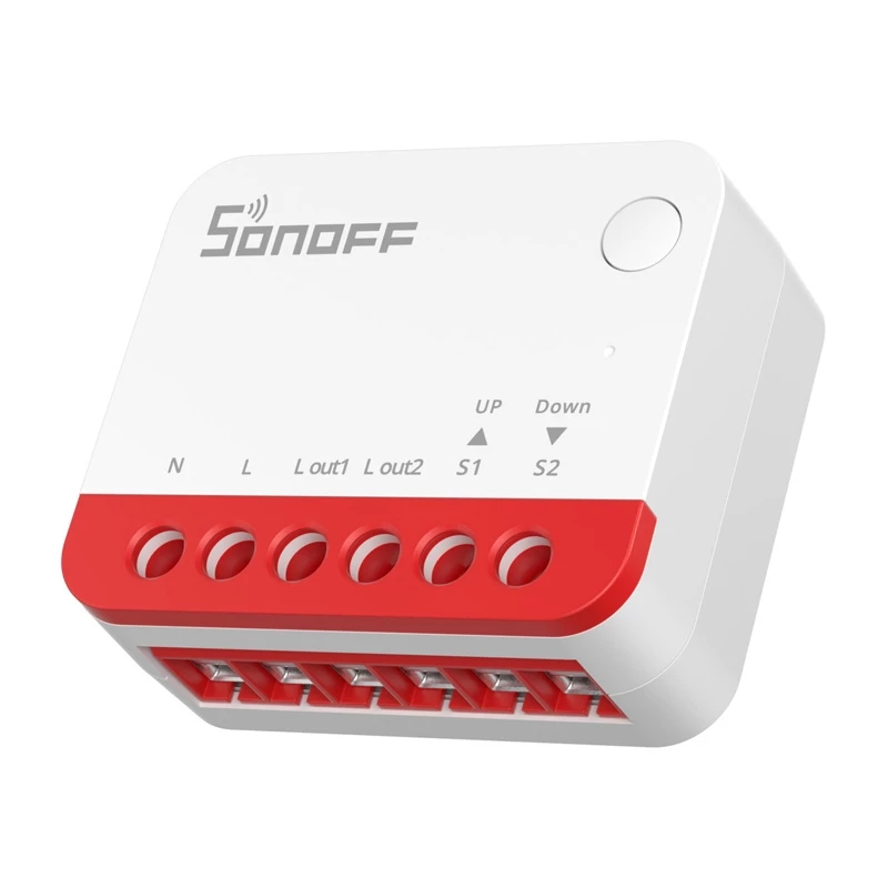 Išmanusis jungiklis Sonoff MINI-ZBRBS ZigBee 3.0 kompaktiškas relė montavimui į sieninę dėžutę