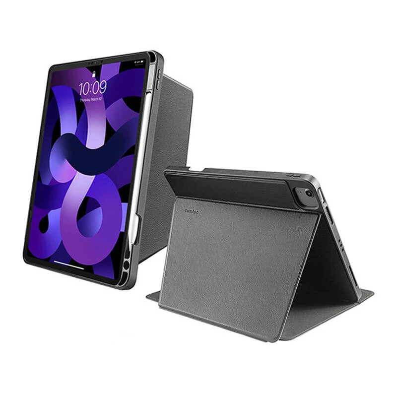 Tomtoc B50A2D1 dėklas planšetei 10,9 colio iPad, Tri-mode apsauginis užvalkalas (juodas)