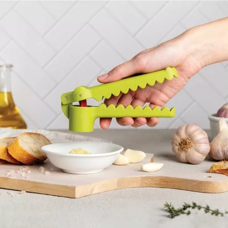 Česnako spaudykla Ototo Design Garligator žalia plastikas plienas
