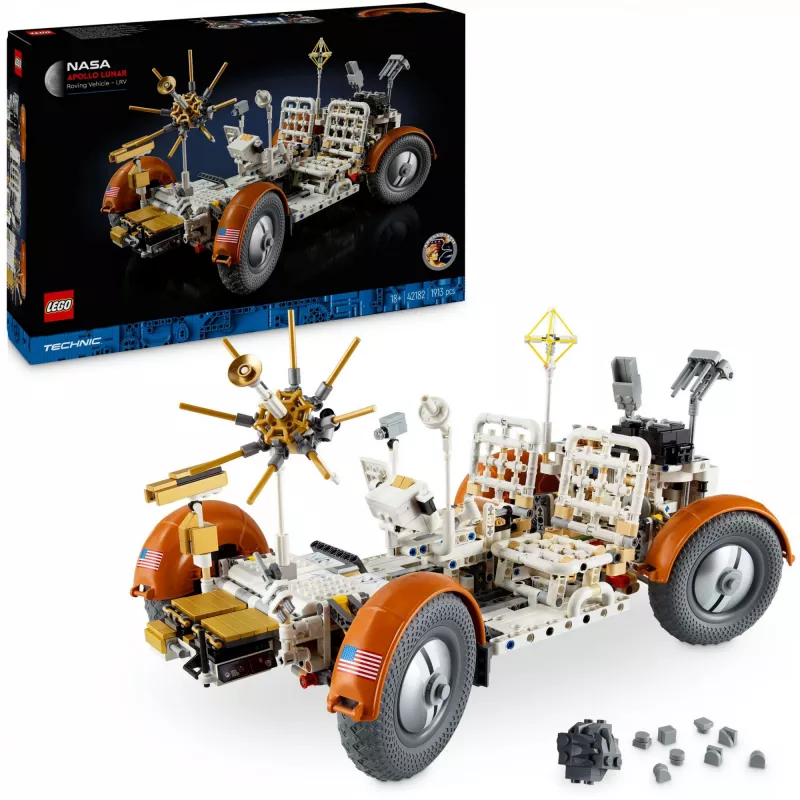LEGO TECHNIC 42182 NASA Apollo Mėnulio Roveris LRV