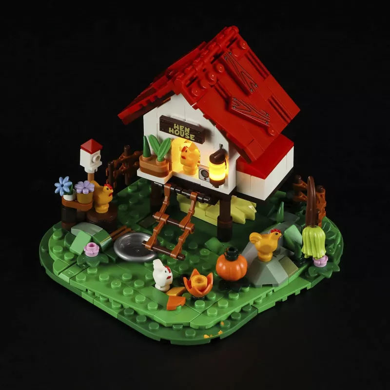 Lumibricks The Chicken Coop statybinis rinkinys