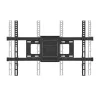 TV laikiklis MACLEAN MC-789 32–85 colių ekranams, VESA 400x200, pasvirimas, 60 kg apkrova, juodas