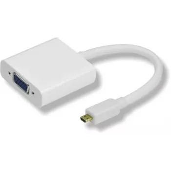 Microconnect HDMIDVGA vaizdo kabelio adapteris 0,25 m HDMI Type D (Micro) VGA (D-Sub) Baltas