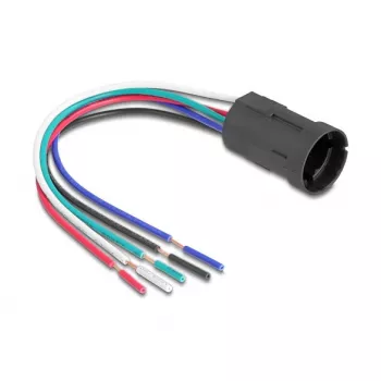 DeLOCK 90792 tiesus kontaktinis lizdas mygtukams 230V 24mm