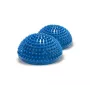 Pusiausvyros ir propriocepcijos sensoriniai pusrutuliai Qmed DRQM3GCH101 — pora, technopolimeras, Ø16 cm, maks. apkrova 100 kg, mėlyni