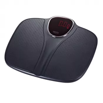 Svarstyklės vonios Camry CR 8171b – maksimalus svoris 180 kg, tikslumas 50 g, KMI matavimas, juodos