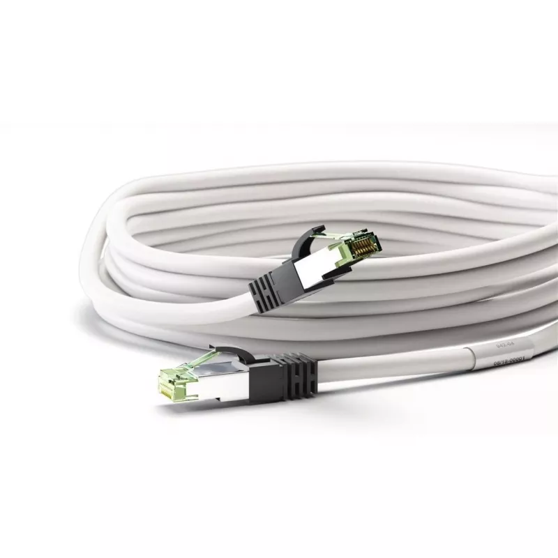 Wentronic 55127 - 5 M - Cat8.1 - S/FTP (S-STP) - RJ-45 - RJ-45 - Baltas