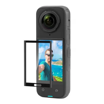 Grūdinto stiklo ekrano apsauga Puluz PU976T, skirta Insta360 X4/X5
