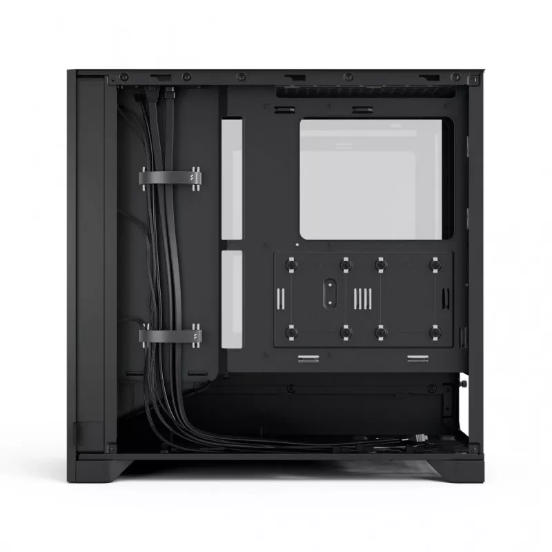Korpusas Fractal Design Pop 2 Air Black TG Midi Tower — ATX, 3x 120 mm priekiniai ventiliatoriai, palaiko 2,5 colio ir 3,5 colio diskus