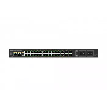 NETGEAR GSM4230UP valdomas L2/L3 Gigabit Ethernet (10/100/1000) Power over Ethernet (PoE) 1U juodas