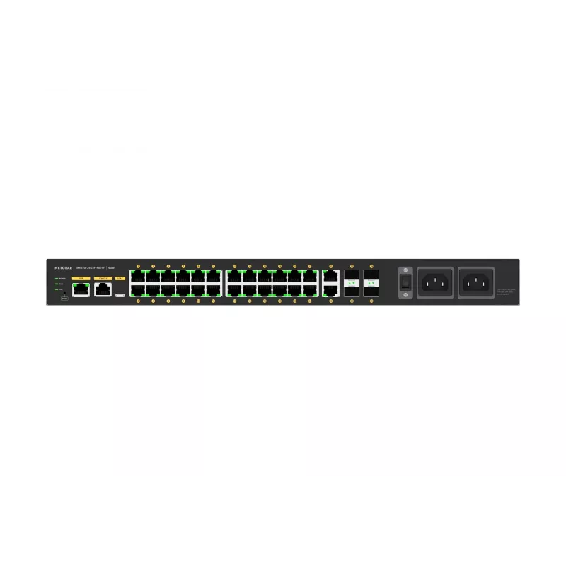 NETGEAR GSM4230UP valdomas L2/L3 Gigabit Ethernet (10/100/1000) Power over Ethernet (PoE) 1U juodas