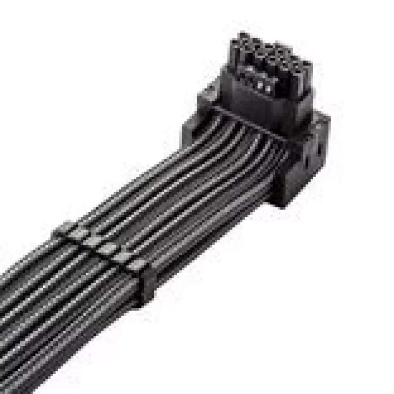 CableMod C-Series Pro adapterio kabelis Variante A 90° 16-pin į 4×8-pin PCIe anglinis