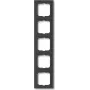 Busch-Jaeger 1754-0-4244. Produktfarbe: Anthrazit, Markenkompatibilität: Busch-Jaeger. Breite: 80 mm, Höhe: 364 mm, Dicke: 1,1 cm (2CKA001754A4244)