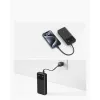 PowerBank su USB-C laidu 20000 mAh 30W Juoda