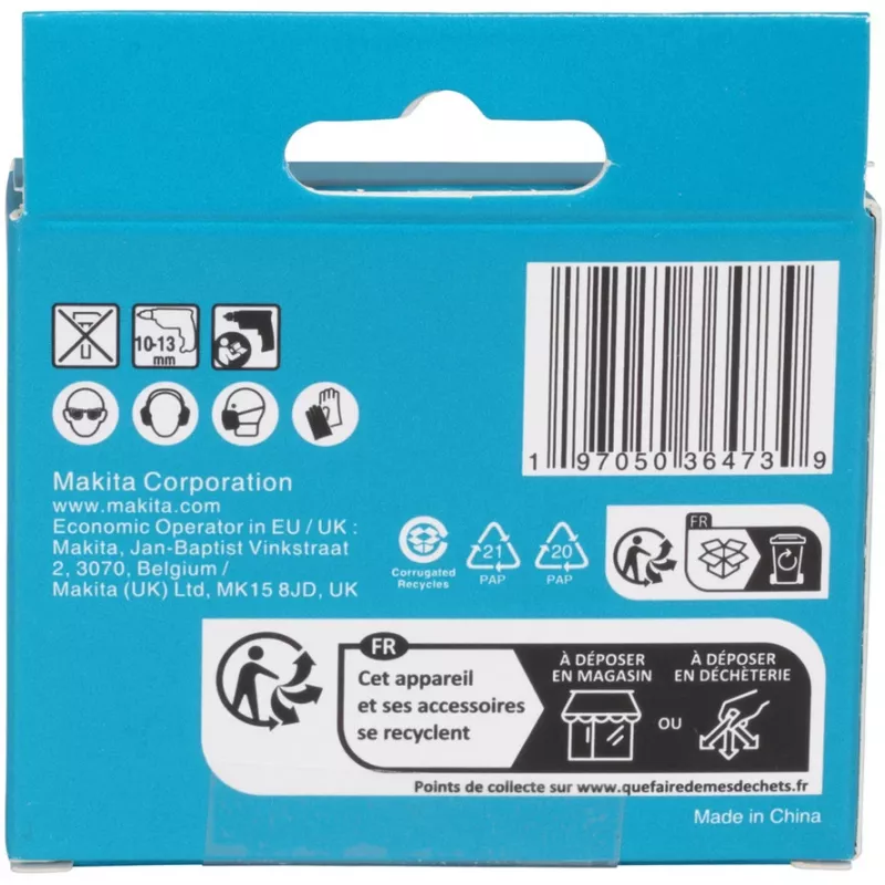 Gręžtų rinkinys Makita E-25410 stiklui ir plytelėms, 5 vnt.