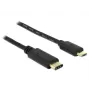 USB kabelis DeLOCK 2m USB 2.0-C USB 2.0 Micro-B juodas
