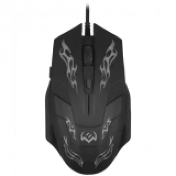 Žaidimų pelė RX G720 USB (tylūs mygtukai, 5+1 mygtukas, 1200-3200 DPI, SoftTouch, apšvietimas)