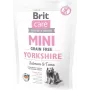 Sausas šunų ėdalas Brit Mini Adult Yorkshire 400 g – mažų veislių suaugusiems, lašiša, 30% baltymų, 19% riebalų, 10% drėgmės
