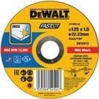 DeWALT DT43902-QZ pjovimo diskas metalui ir betonui 125 mm (DT43902-QZ)