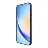Apsauginis dėklas telefonui Nillkin Super Frosted Shield Pro, Samsung Galaxy A35, juodas, plonas, galinė ir šoninė apsauga, tikslūs išpjovimai