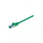 Wentronic Goobay CAT 6a Patch laidas, S/FTP (PiMF), žalias, 1 m - LSZH halogenų neturintis, varinis (93681)