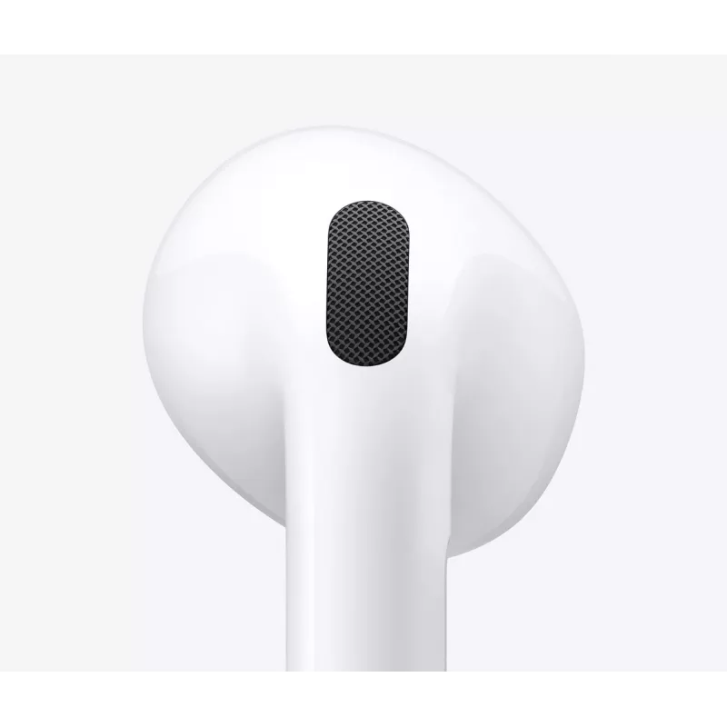 Apple AirPods 4 Belaidės ausinės į ausis – pokalbiams, muzikai, sportui ir kasdienai, baltos, Bluetooth