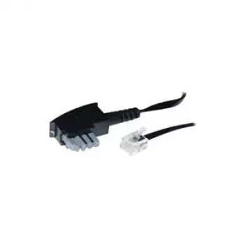 Telefono laidas ShiverPeaks S-Impuls RJ-11 (kištukas) – TAE-N (kištukas) 3 m