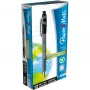 Paper Mate Flexgrip Ultra - Clip - Clip-on-Einziehkugelschreiber - Schwarz - 12 Stück(e) - Medium