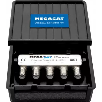 Megasat DiSEqC Switch 4-1 Pro palydovinis multiswitch