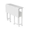 Maclean sulankstomas mobilus stalas baltas MC-126W 50kg