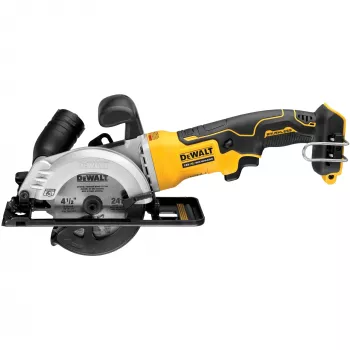 DEWALT DCS571NT-XJ nešiojamasis diskinis pjūklas 115 mm 18V T-STAK Juoda, Geltona