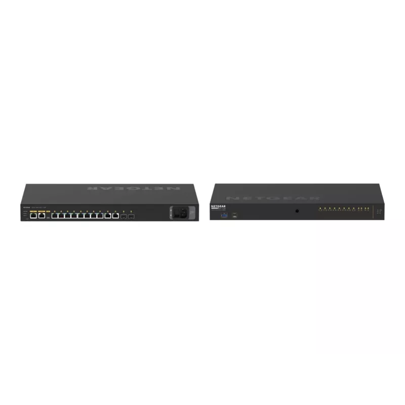 NETGEAR M4250-10G2XF-PoE++ valdomas L2/L3 gigabitinis eterneto jungiklis su PoE (10/100/1000) 1U juodas