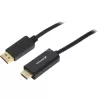 Sharkoon SHA DisplayPort 1.2 į HDMI 4K juodas 2,0 m AKTYVUS 4Kx2K 60 Hz