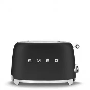 Skrudintuvas Smeg 50's Style TSF01BLMEU 2 griežinėlių, juodas nerūdijantis plienas