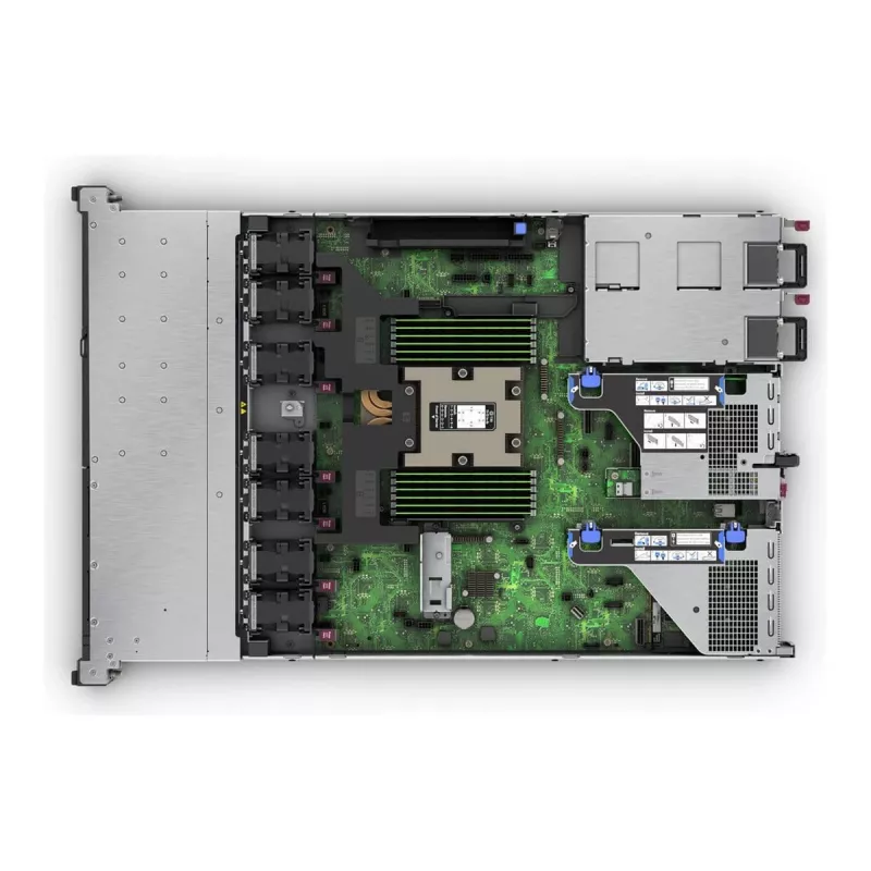 HPE ProLiant DL325 Gen11 9115 3,2 GHz 16 branduolių 64 GB 960 GB SSD stelažinis serveris