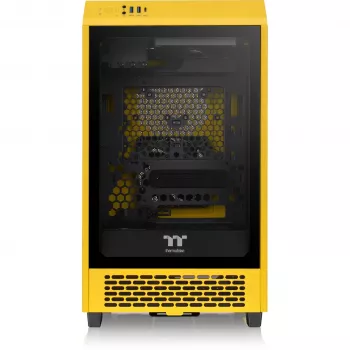 Thermaltake CA-1X9-00S4WN-00 Mini Tower korpusas geltonas